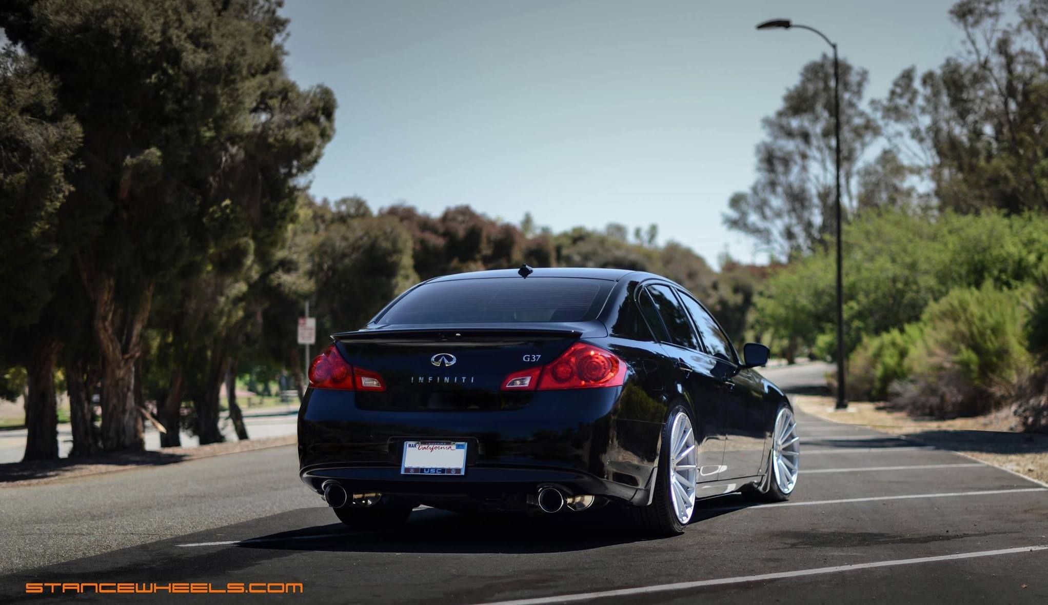 Stance Wheels SC-7 Silver on Infiniti G37